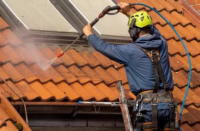 Démoussage et hydrofuge de toiture à Réveillon
